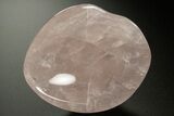 Polished Rose Quartz Dish #336891-1